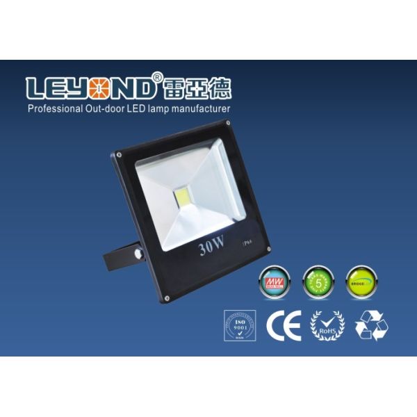 Outdoor Lighting 80W Waterproof LED Flood Lights With Bridgelux Chip CE RoHS