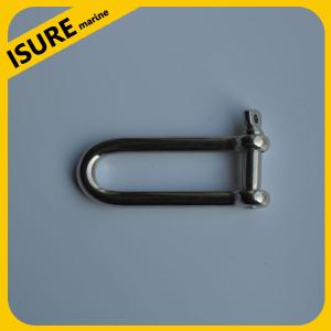 Stainless steel European commercial long-dee shackle