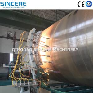 Plastic Solid Wall Spiral Winding HDPE Pipe Stormwater Sewerage Pipe Production