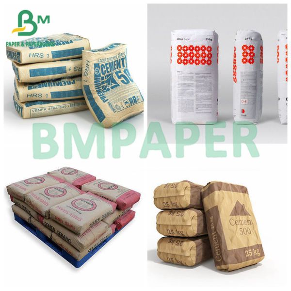 Semi-Extensible Sack Krafe Paper Used In 2-Ply,3-Ply Cement Bags