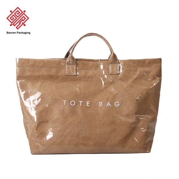 Fashion Dupont Paper Bag for Women 2026 New Trend Commuting Large Capacity