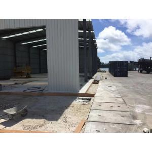 Gable Frame Metal Structure Building , Prefabricated Steel Structure Constructio