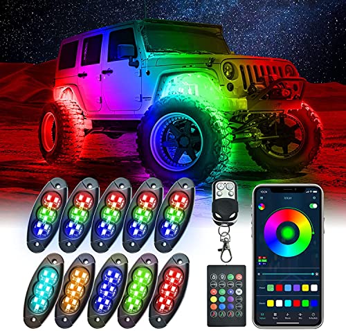 Multi Color Chasing Neon Light Kit with Remote Control and 50000 Hours Working Time