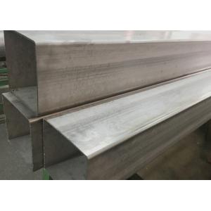 ASTM 304L Stainless Steel Welded Tube , Rectangle Polished Stainless Tube