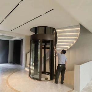 Quality Gearless Abnormity Elevator with Overload Protection – 14.5m Travel Height for sale