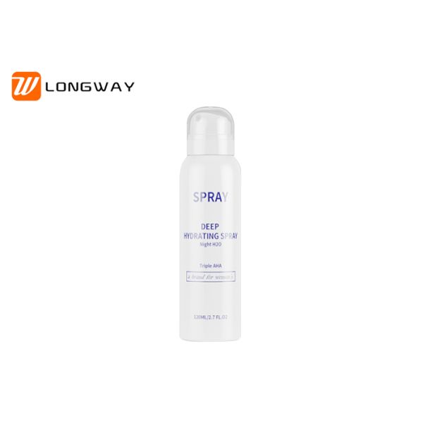 Plastic Cosmetic Liquid Toner Bottle with Spray Dispenser Hand Atomizer for Facial Toner Packaging