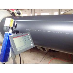 Online Full Automatic Plastic Pipe Fiber Laser Marking Printer Machine