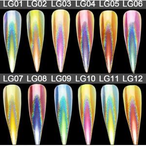 OEM/ODM Yes. Holographic Nail Powder for Poleyster Nails High Standar