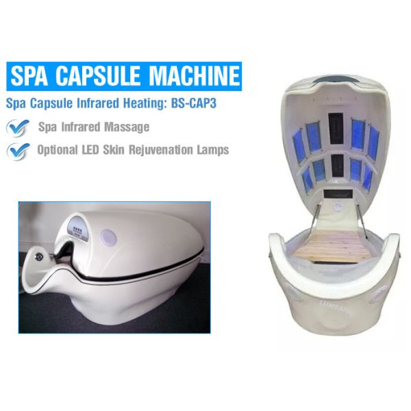 Far Infrared SPA Capsule Isolation Float Tank For Body Slimming / Lymphatic