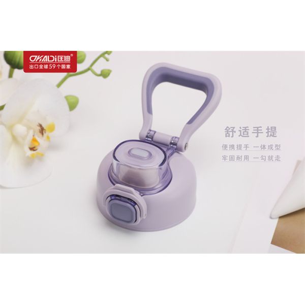 Customized Optional PE Plastic Sports Bottle For Outdoor Travel Camping Hiking