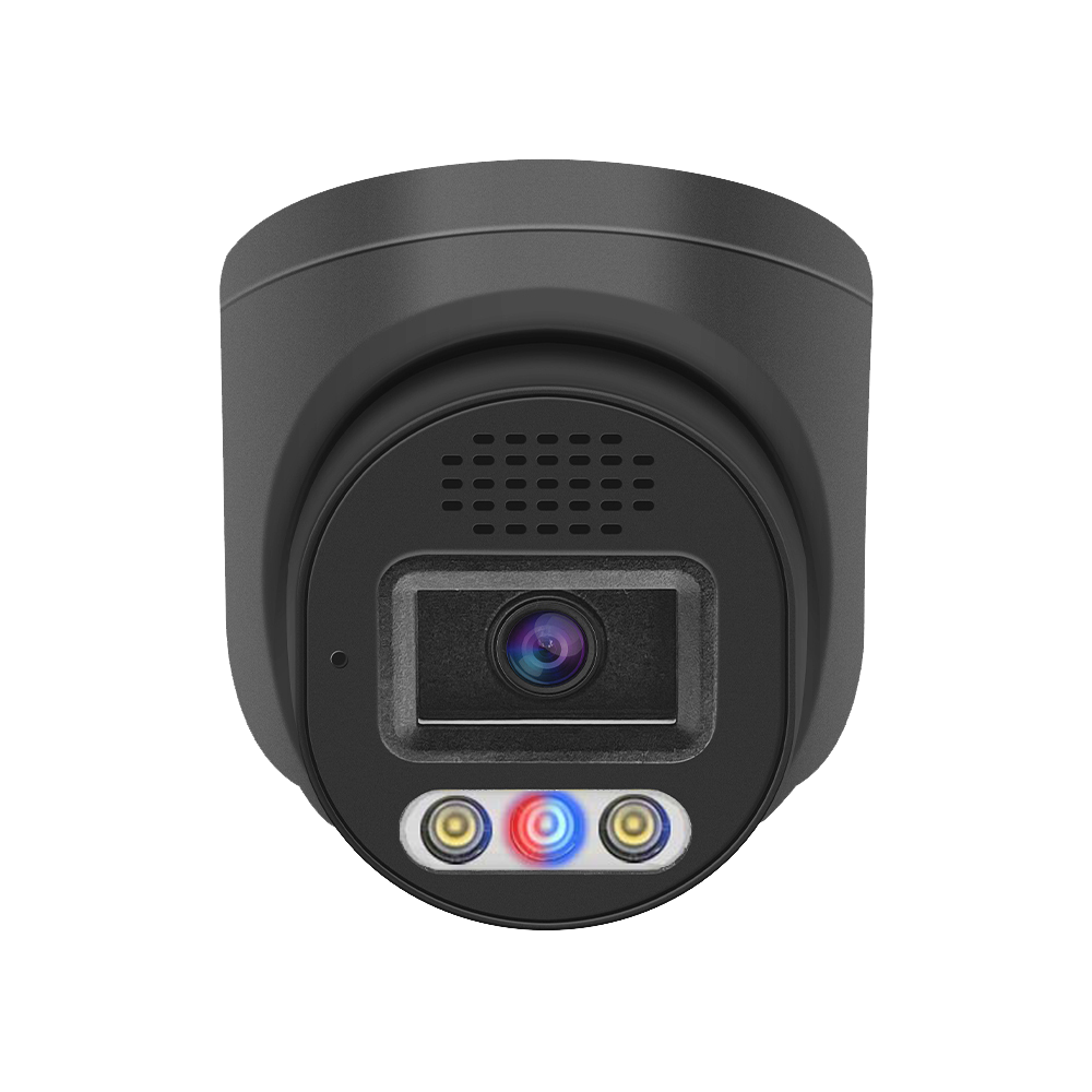 4K 4 Channel 8MP Red and Blue Light Alarm Outdoor Home PoE NVR Kit Cctv Ip Cameras Surveillance Security Camera System