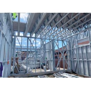 Light Steel Structural Prefab Engineered Steel Homes Earthquake Proof Residentia