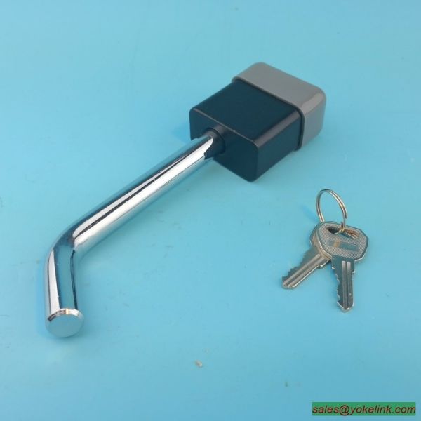 Buy Security Steel 5/8" Hitch Pin Lock - Bent Pin Style Trailer Locking with 2 keys at wholesale prices