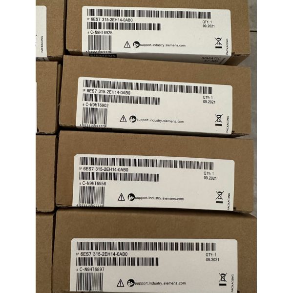 6ES7315-2EH14-0AB0 Central Processing Unit SIMATIC S7-300 CPU 315-2 PN/DP