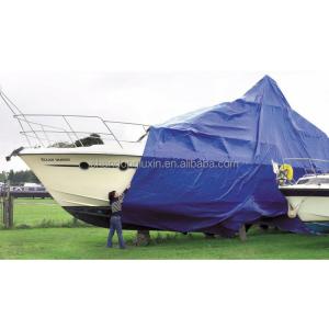 Hdpe Light Weight Concrete Curing Blanket PE Tarpaulins Width 2m-100m Woven Material