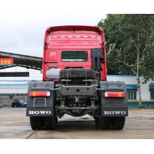 Red Sinotruk Howo 6x4 Semi Prime Mover Truck 10 Wheeler Tractor Truck