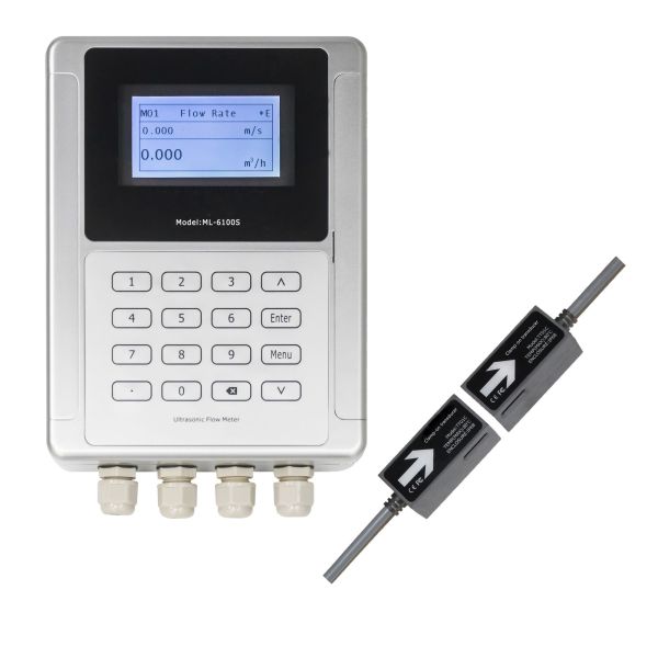 Buy Pipe Integrated IP68 Clamp On Ultrasonic Flow Meter at wholesale prices