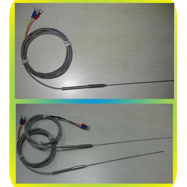 GME Electric K Type Thermocouple Probe With Temperature Sensor , Simplex / Duplex Pairs