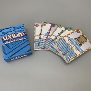 Custom Logo Printable Playing Cards Matt Varnishing Finished 63x88mm