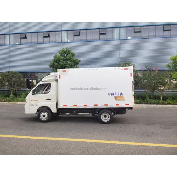 Factory Promotion Foton XiangLing M1 2Ton 3Ton Freezer Food Meat Transport Container Refrigerated Box Truck Refrigerator Truck