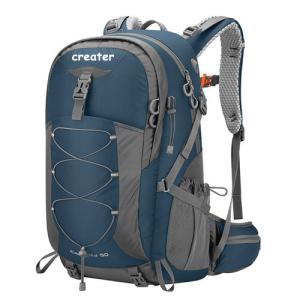 40L Ripstop Nylon Outdoor Waterproof Hiking Backpack With Rain Cover