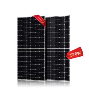 Electric Renewable Energy Solar Panel Half Cell Monocrystalline Bifacial Panel