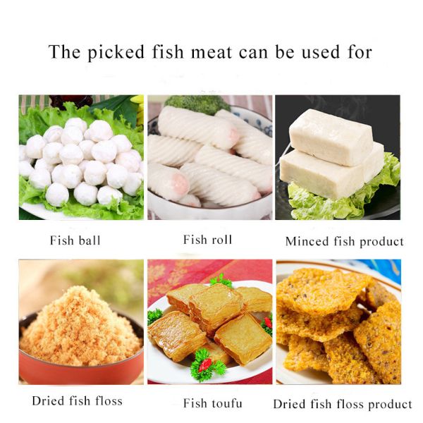 Industrial Fish Processing Machine 380V Fish Deboning Machine