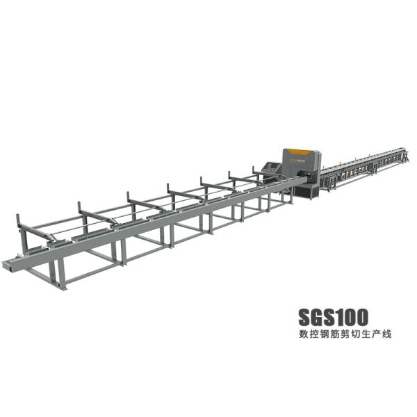 Buy Electric Knife CNC Cutting Rebar Shear Line 28m×3m×2m at wholesale prices