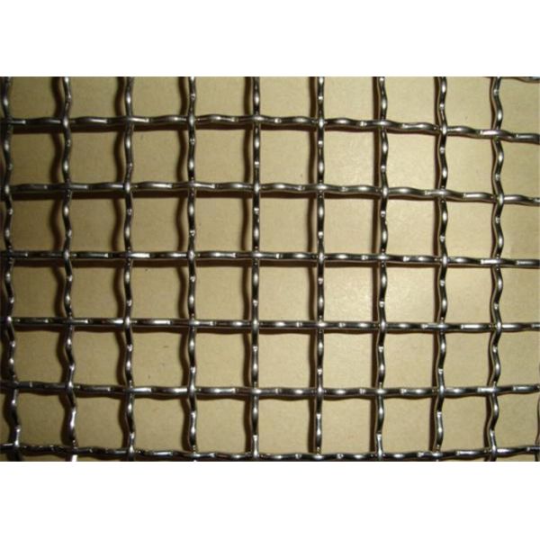 2000 Filtration Accuracy Crimped Wire Mesh / Mine Sieving Mesh Heat Resistant