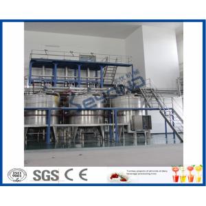 Beverage Manufacturing Process Juice Processing Equipment Full Automatic 4000LPH