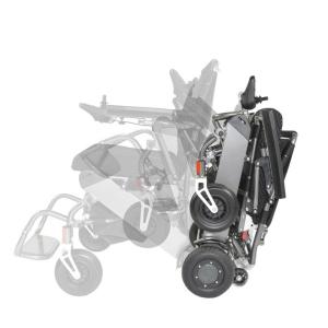 Brush Motor 150Wx2 Portable Foldable Electric Wheelchair