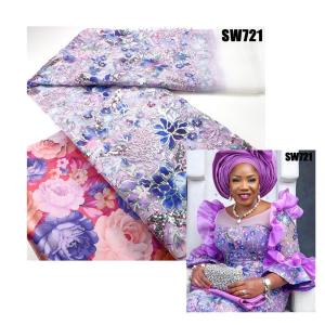 Quality 2023 Good quality Austria tulle lace women sequins lace wedding bridal dress royal french lace England party fabric for sale