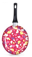 PORCELAIN ENAMELLED NON-STICK FRY PAN