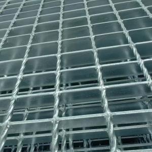 30mm Pitch anti rust steel grating Bright Surface Smooth Welded