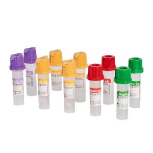 CE Approved Micro Blood Collection Tube Plain No Additive 0.5ml