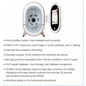 Professional Facial Smart Skin Analyzer 20 Seconds Auto Updating