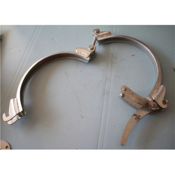 Buy Carbon Steel Stainless Steel Tubing Clamps , Robust Pipe Holder Clamp at wholesale prices