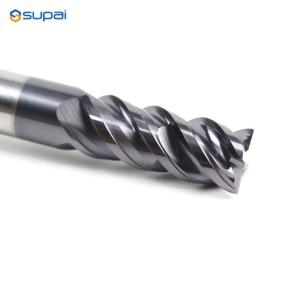1/2 In Square End Mill 4 Flutes Cutting Tool