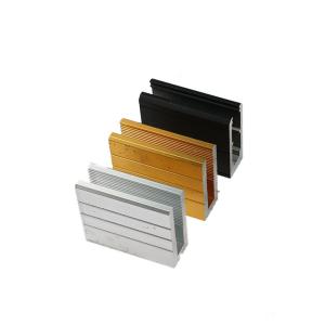 Anodizing 6063 Aluminum Handrail Profiles Mount Glass Railing