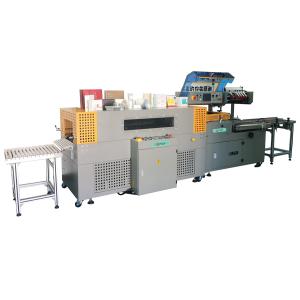 Buy cheap 230 Degree L Type Shrink Film Wrapping Machine For Boxes Heat Tunnel from wholesalers