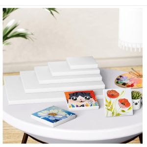 Custom Size Stretched Canvas Board with Matt Surface for Inkjet Printing and