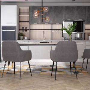 Environmental Friendly Modern Kitchen Cabinet Complete with Faucet Accessories