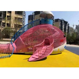 Sea Theme Shrimp Whale Playground Artistic Outdoor Playground Equipment