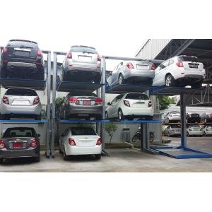 Commercial Parking Lifts With 4kW Motor Emergency Stop Button