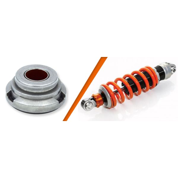 Steel Sleeve Red Fibre Bushing inch Size - Replacement Shock Absorber Bushes for heavy trucks