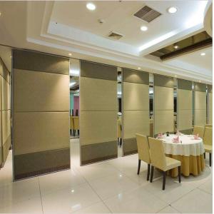 4000 mm Height Restaurant Movable Partition Walls / Acoustic Partition Walls