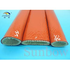 Rust red high temperature resistance fire sleeve fireproof sleeve