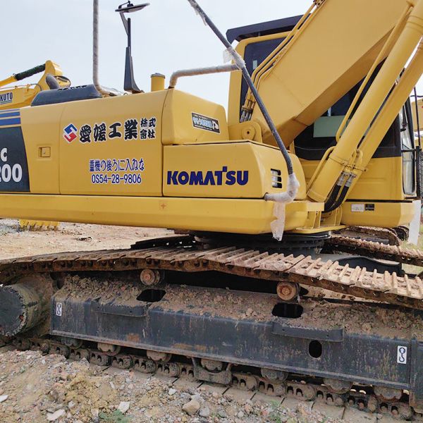Used Hydraulic Excavator Komatsu PC200-8 Heavy Duty Machinery 20 Ton