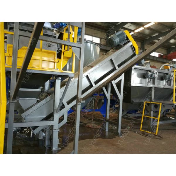 Low Consumption Plastic Washing Recycling Machine Automatic For Waste PE PP Film Crushing