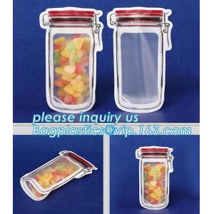 Pouch Zip Top Biodegradable Corn Starch Compostable Food Container Sachet,